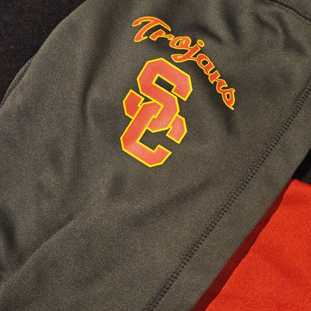 Nike USC Southern Cal Trojans Therma Fit Hoodie Football Sweatshirt Mens‎ Size M